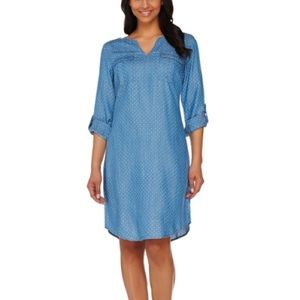 Chambray Shirt dress